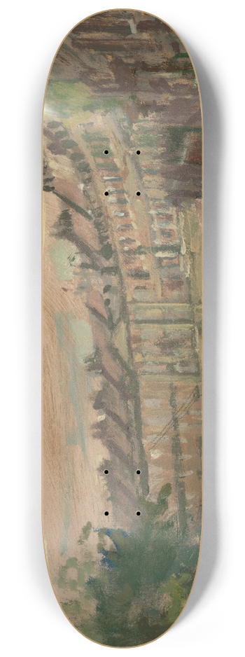 Walter Richard Sickert - Lansdown Crescent, Bath 8.25 inch art skate deck
