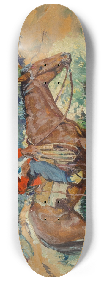 Walter Ufer - At Ease 8.25 inch art skate deck