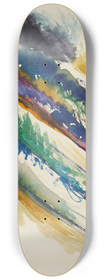 Wassily Kandinsky - Draft for Composition VII 8.25 inch art skate deck