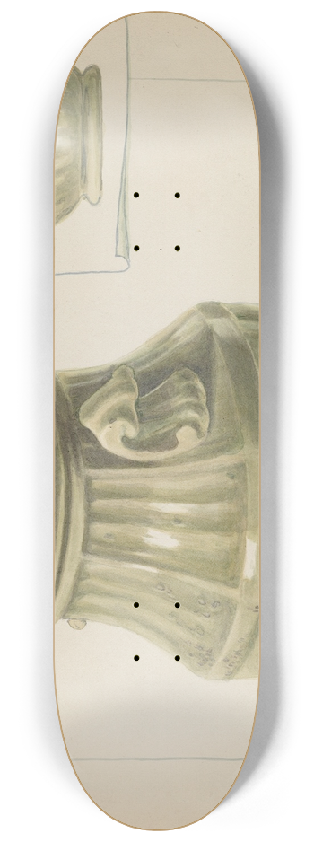Wilford H. Shurtliff - Sugar Bowl 8.25 inch art skate deck