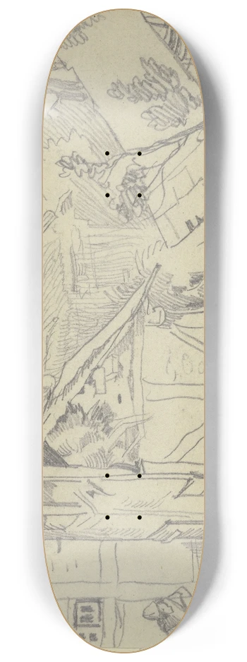 Wilhelm Busch - Lthorst 8.25 inch art skate deck