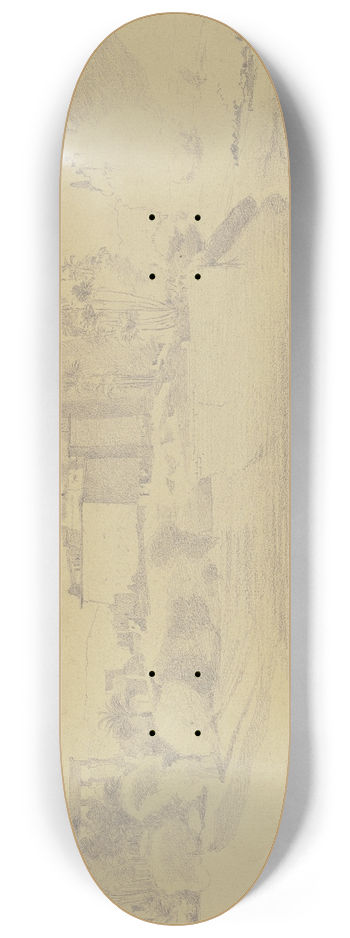 Wilhelm Gentz - Philae 8.25 inch art skate deck