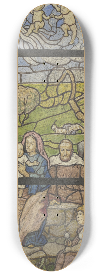 Wilhelm Ss - The calm during the flight 8.25 inch art skate deck