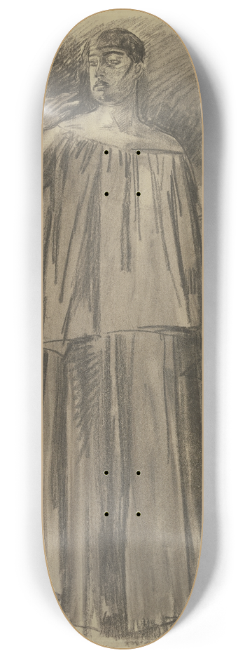 Wilhelm Trbner - Die schlafwandelnde Lady Macbeth 8.25 inch art skate deck