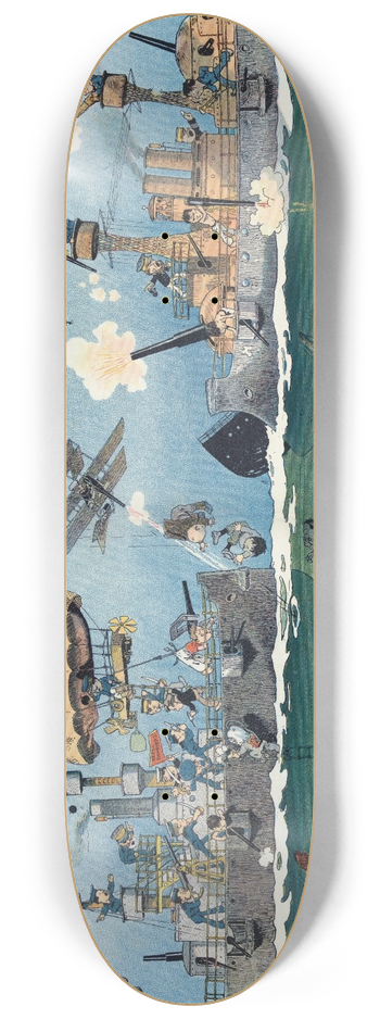 Will Crawford - Surely the world is growing better 8.25 inch art skate deck