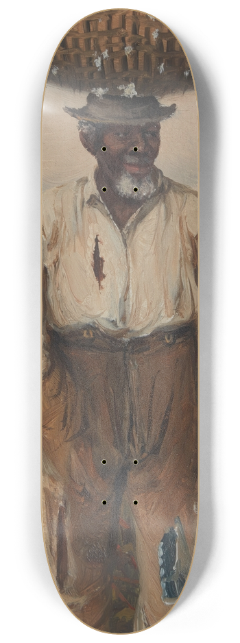 William Aiken Walker - A Cotton Picker 8.25 inch art skate deck