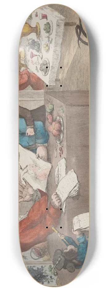 William Austin - The Minogoat 8.25 inch art skate deck