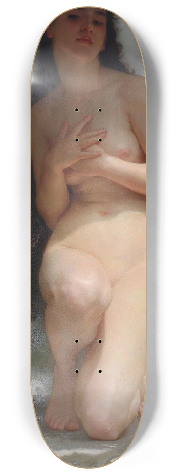 William Bouguereau - La perle 8.25 inch art skate deck