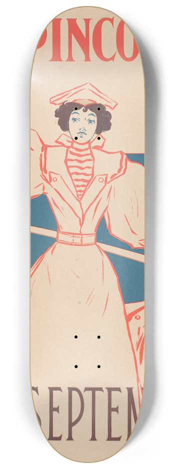 William Carqueville - Lippincotts September 8.25 inch art skate deck