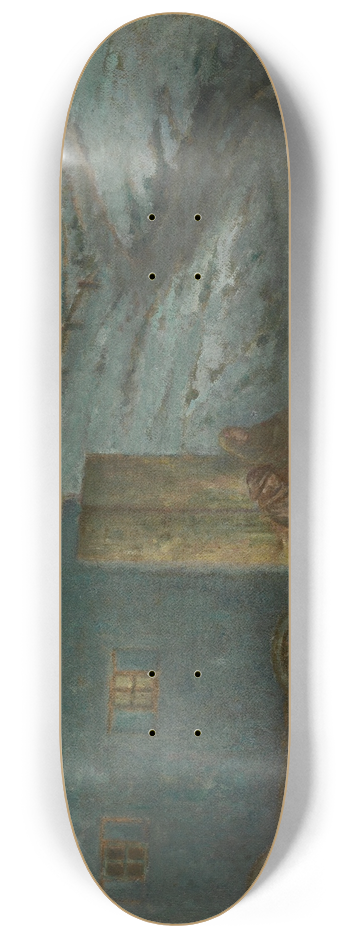 William Degouve de Nuncques - The Caravan 8.25 inch art skate deck