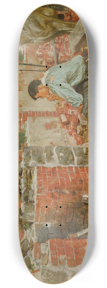 William Gilbert Gaul - Return Home 8.25 inch art skate deck