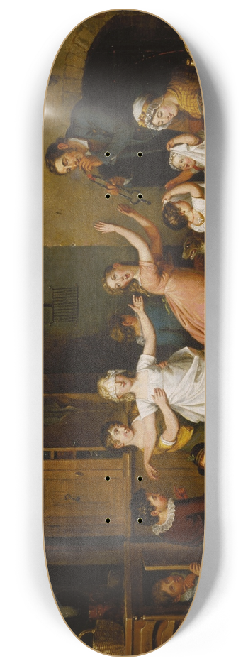 John Lewis Krimmel - Blind Mans Buff 8.25 inch art skate deck