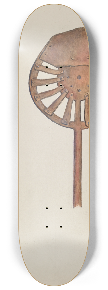 William Hoffman - Candle Maker 8.25 inch art skate deck