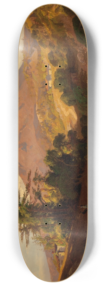 William Keith - Mount Tamalpais from the North West 8.25 inch art skate deck