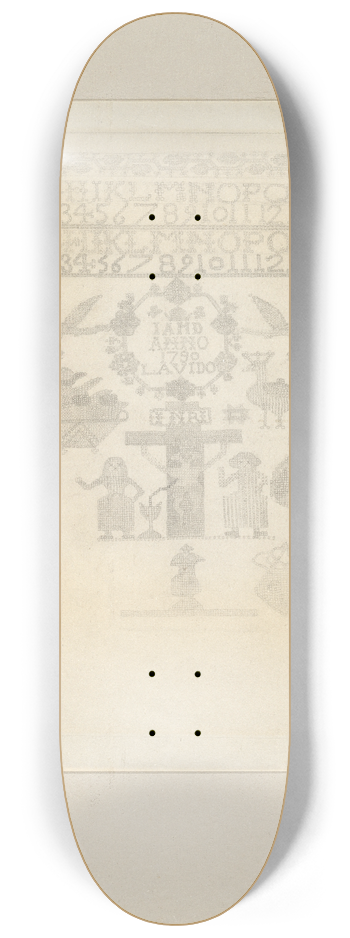 William Kieckhofel - Sampler 8.25 inch art skate deck