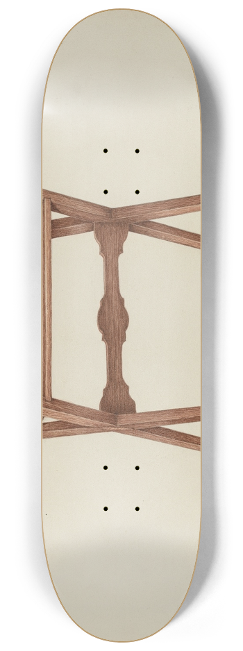 William Kieckhofel - Table 8.25 inch art skate deck