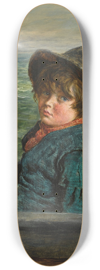 William Mctaggart - The young sailor 8.25 inch art skate deck