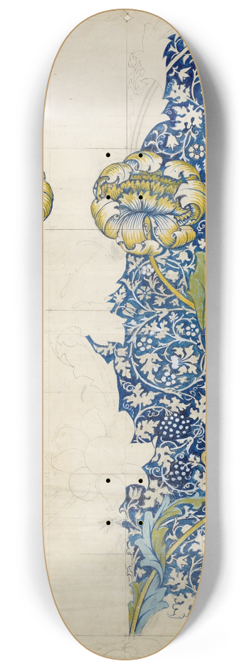 William Morris - Kennet 8.25 inch art skate deck