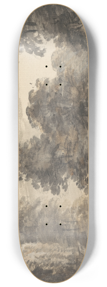 William Pars - A Glade in a Wood 8.25 inch art skate deck
