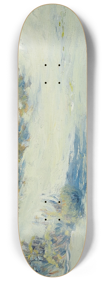 William Posey Silva - Opal Hues of Carmel 8.25 inch art skate deck