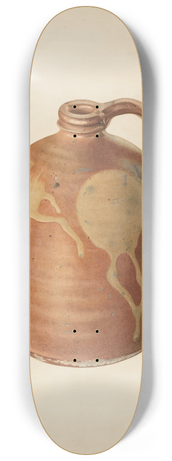 William Spiecker - Galena Pottery Jug 8.25 inch art skate deck