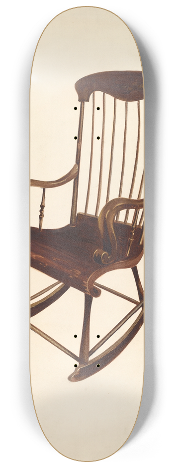 William Spiecker - Rocking Chair  Bishop Hill 8.25 inch art skate deck
