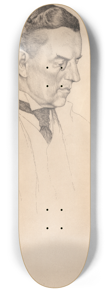 William Strang - Joseph Chamberlain 8.25 inch art skate deck