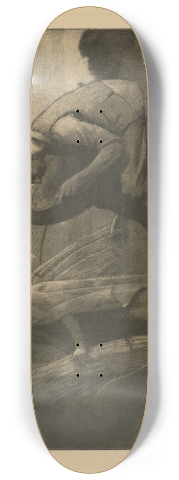 William Strang - The Seive Mender 8.25 inch art skate deck