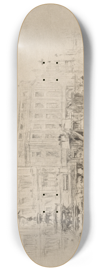 William Walcot - Picadilly Circus 8.25 inch art skate deck