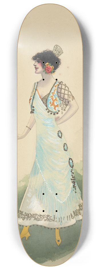 Will R. Barnes - Act I-Allores 8.25 inch art skate deck
