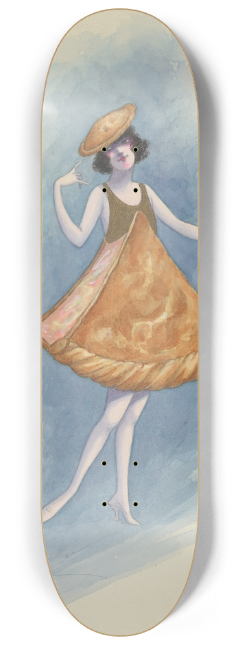 Will R. Barnes - Apple Pie 8.25 inch art skate deck