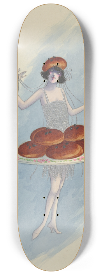 Will R. Barnes - Buns 8.25 inch art skate deck