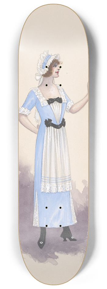 Will R. Barnes - Housemaid, 30 8.25 inch art skate deck