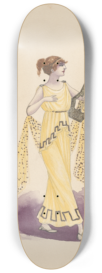 Will R. Barnes - untitled 8.25 inch art skate deck