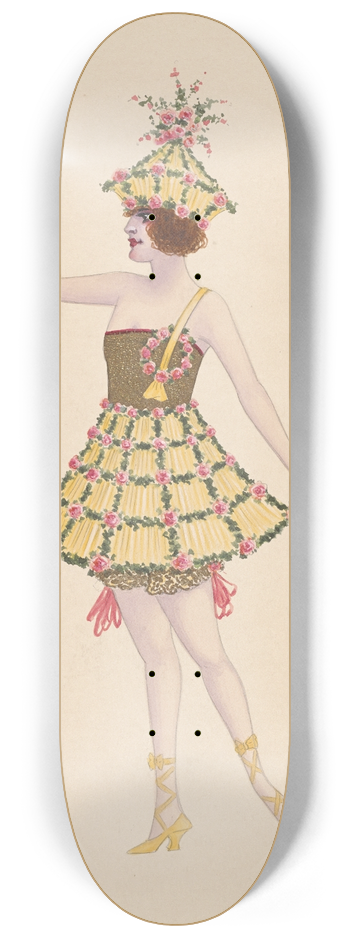 Will R. Barnes - untitled 8.25 inch art skate deck