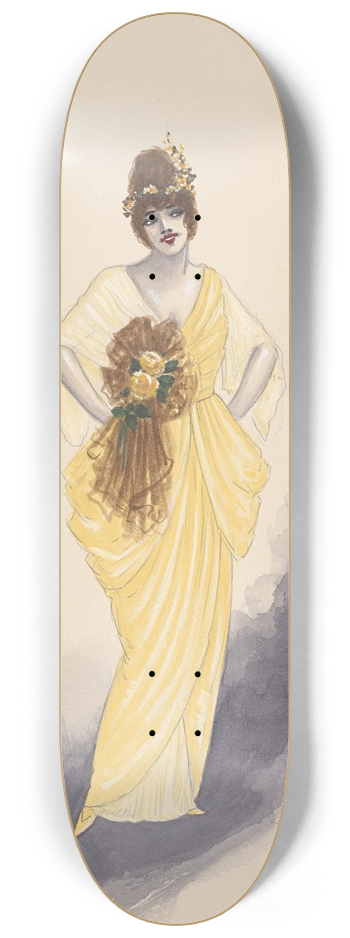 Will R. Barnes - Womans costume 8.25 inch art skate deck