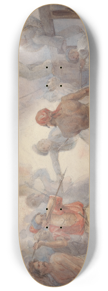 John Massey Wright - Pirates 8.25 inch art skate deck