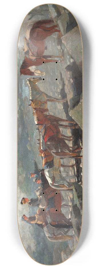 Winslow Homer - Mount Washington 8.25 inch art skate deck