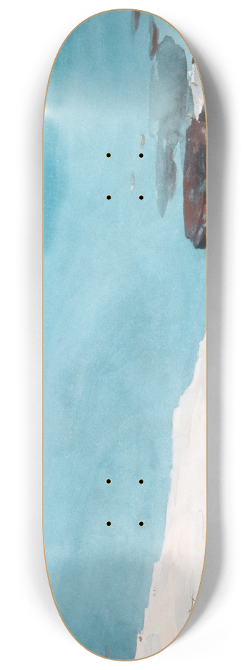 Winslow Homer - Natural Bridge, Bermuda 8.25 inch art skate deck