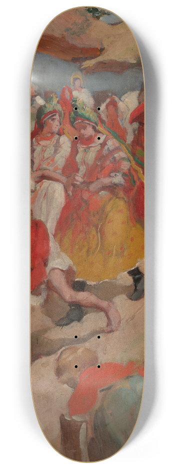Wodzimierz Tetmajer - Drubowie 8.25 inch art skate deck