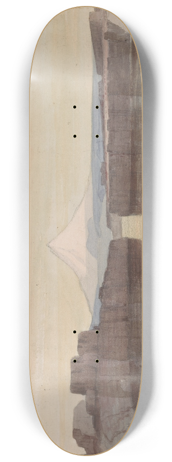 John Mix Stanley - Dalles of Mt. Columbia LookingWestward 8.25 inch art skate deck