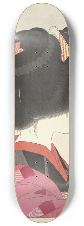 Yamakawa Shuho - Rode kraag 8.25 inch art skate deck