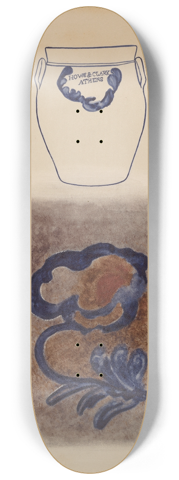 Yolande Delasser - Crock 8.25 inch art skate deck