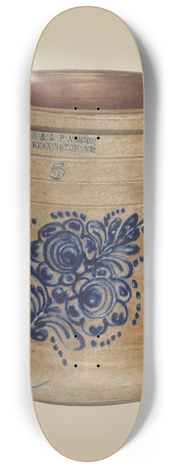 Yolande Delasser - Crock 8.25 inch art skate deck