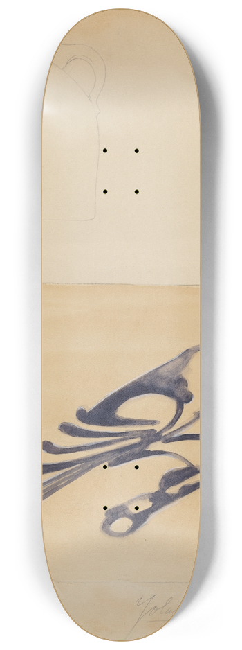 Yolande Delasser - Jug 8.25 inch art skate deck