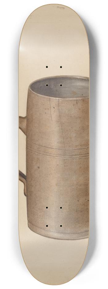 Yolande Delasser - Mug 8.25 inch art skate deck