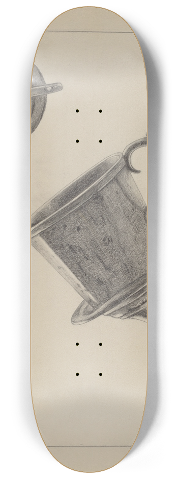 Yolande Delasser - Strainer with Funnel 8.25 inch art skate deck