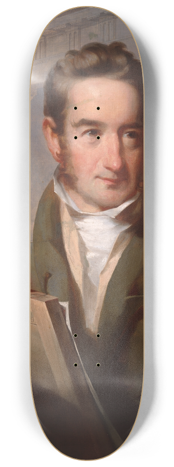 John Neagle - William Strickland 8.25 inch art skate deck