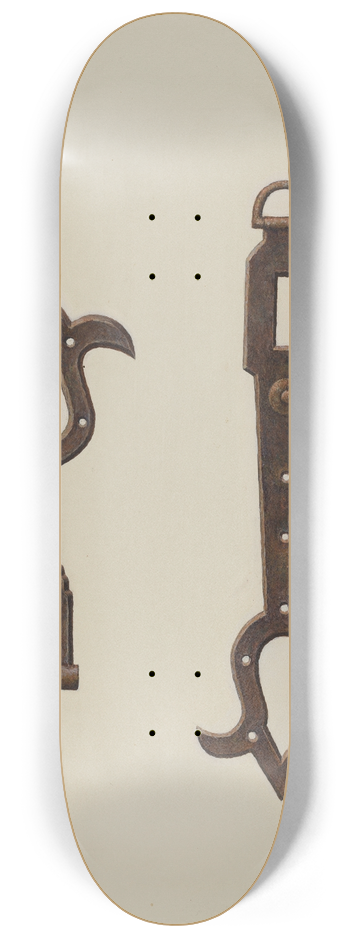 John Petrucci - Conestoga Hasp and Hinge 8.25 inch art skate deck