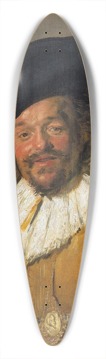 Frans Hals - Merry Drinker 39.3 inch art pintail longboard deck